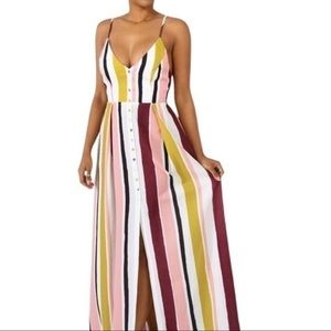 NWT Striped L’atise Maxi